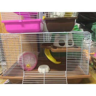 Lồng hamster cho bear đầu mèo 47 x 30 x 30cm