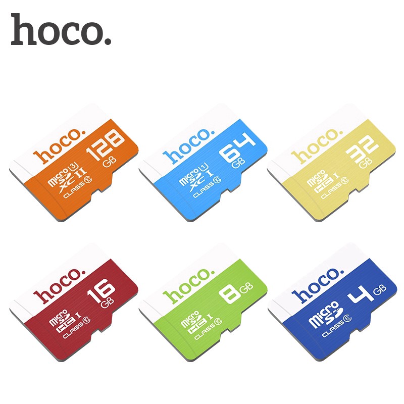 Thẻ Nhớ Hoco 128gb 64gb 32gb 16gb 8gb 4gb Micro Sd Card Class 10 Microsd