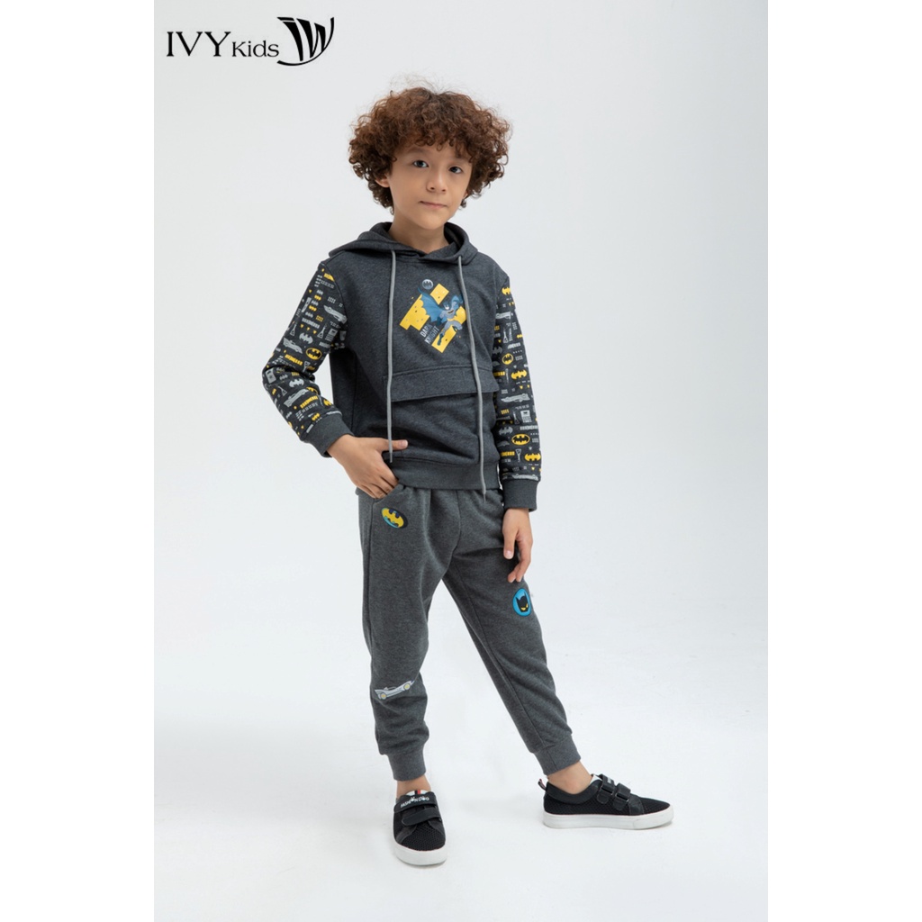 Áo thun Dark Knight bé trai IVY moda MS 59K1188