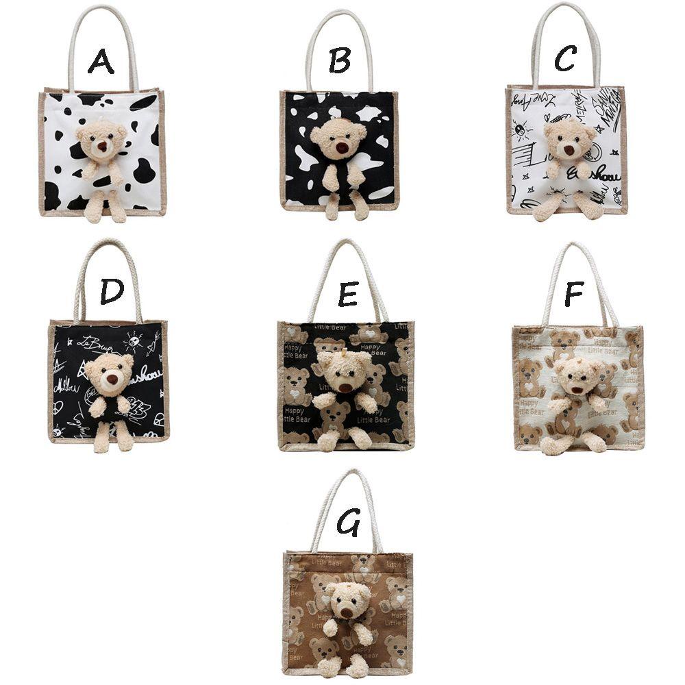 Túi Xách Du Lịch Đa Năng MIHAN1 Họa Tiết Hoạt Hình Xinh Xắn