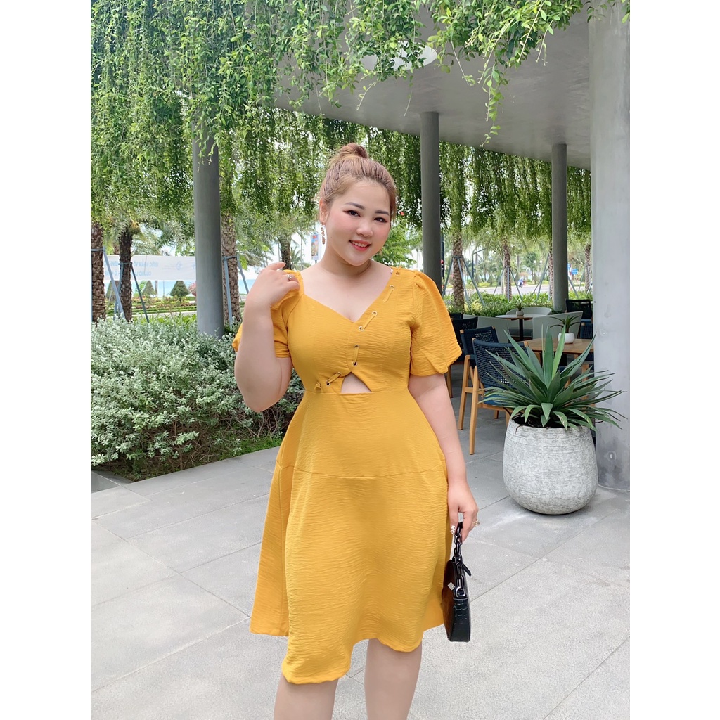 Đầm nữ bigsize dành cho người béo 50-90kg