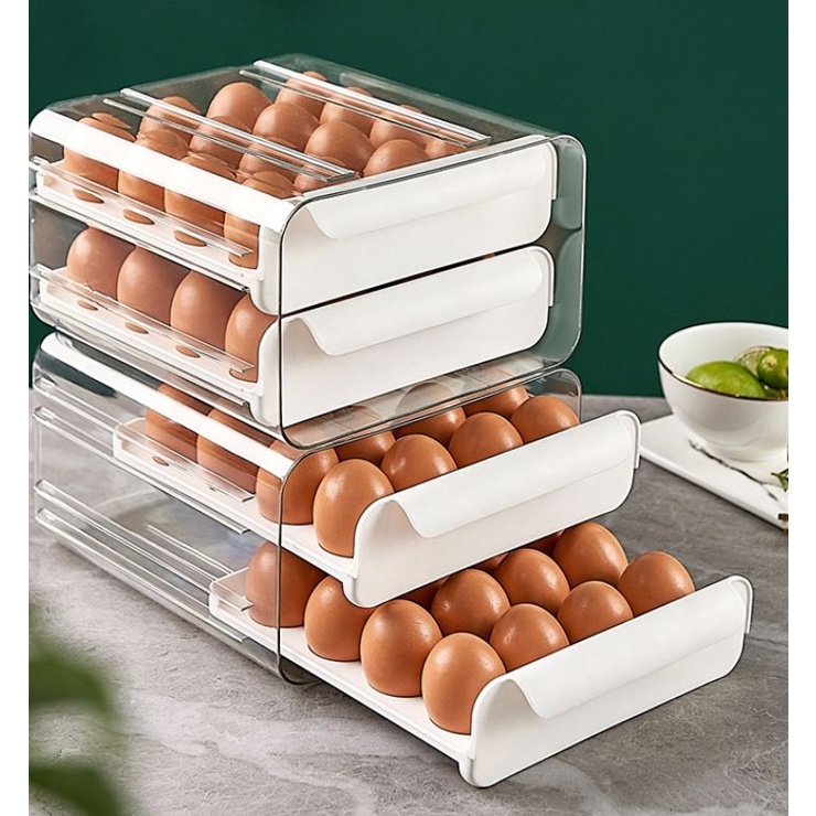 Hộp đựng trứng tiện lợi, hộp trứng 12 - 24 - 32 quả nhựa ngăn vỡ dập trứng