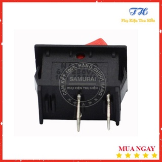 Công Tắc Hai Chân On Off Màu Đỏ