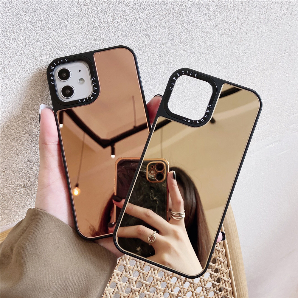 Ốp Điện Thoại Silicon Tráng Gương Bảo Vệ Camera Cho Iphone 6 6s 6 Plus 6s Plus 7 7 Pius 8/8 Plus X Xs Xr X Smax | BigBuy360 - bigbuy360.vn