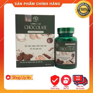 Kẹo Chocolate Giảm Cân Slimming Care 20 Viên Chiết Xuất Từ Thiên Nhiên