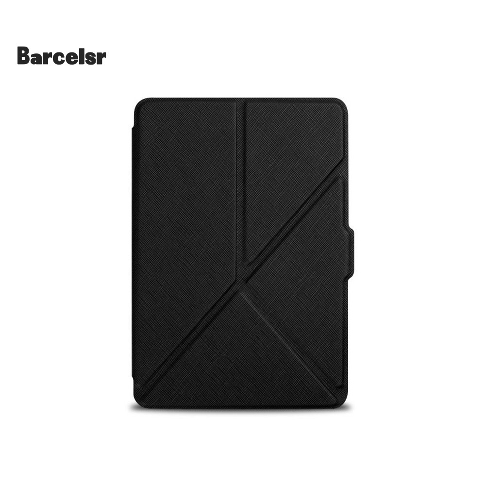 Bao da máy đọc sách giả gia kiểu origami hít nam châm kiêm giá đỡ cho Kindle Paperwhite 1 2 3 | BigBuy360 - bigbuy360.vn