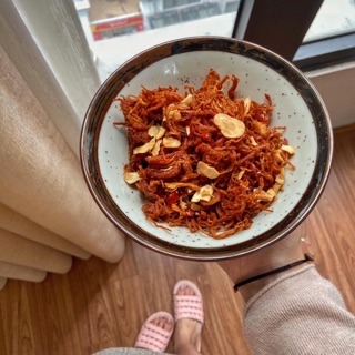 6kg heo khô cháy tỏi đóng túi zip 500gr