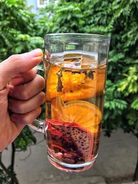 ( CHUYÊN SỈ SLL) DETOX HOA QUẢ SẤY KHÔ, tặng bình nhựa pongdang 600ml | BigBuy360 - bigbuy360.vn