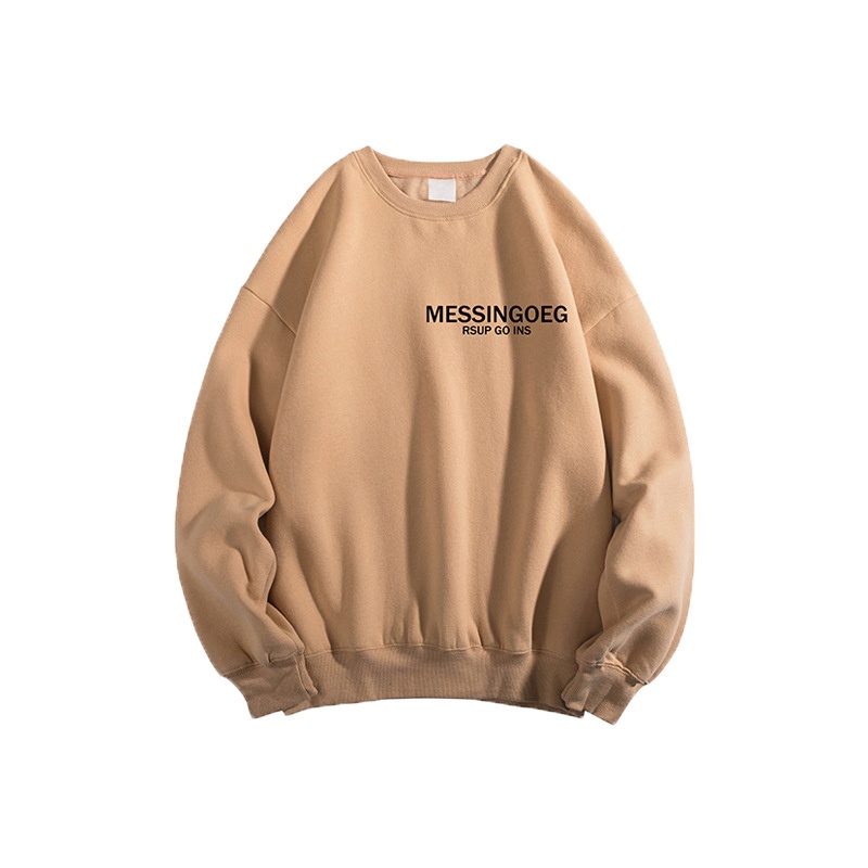 Áo sweater Aokang dáng rộng phong cách Hong Kong thời trang thu đông mới