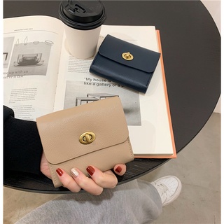 Ví Da Nữ Dáng Ngắn Phong Cách Retro