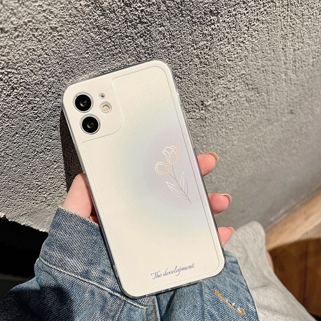 Ốp lưng iphone ốp Điện Thoại Mềm Hình Hoa Cho iphone 12 11 12 12 Pro 12 Pro Max 11 11 Pro Max XS Max XR 8 Plus 7 Plus 6 S 6
