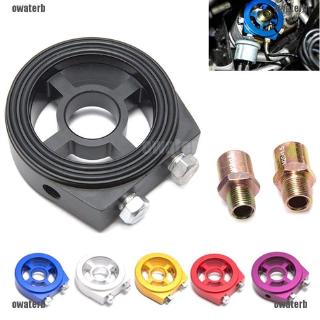 ★phụ kiện xe ★m20x1.5 car oil filter pressure cooler gauge sandwich plate adapter sensor