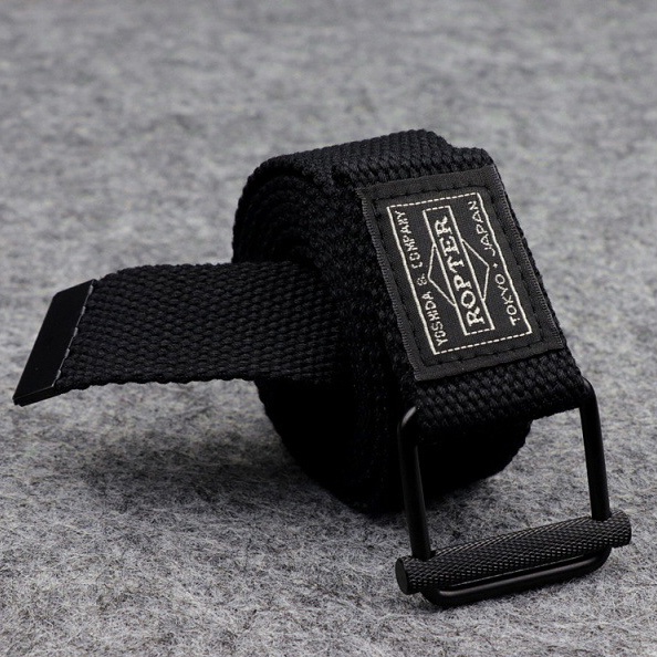 Thắt Lưng Nam Nữ BR Bằng Vải SAZ Màu Đen Xanh Đỏ Đẹp - Dây Lưng Nam Nữ Unisex Mặt Kim Loại Dây Vải Hàn Quốc - BR