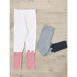 [90-120] Quần legging cho bé gái bé trai Agabang tai thỏ dễ thương