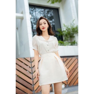 Chân Váy basic Dáng chữ A basic thiết kế Calie House CA020