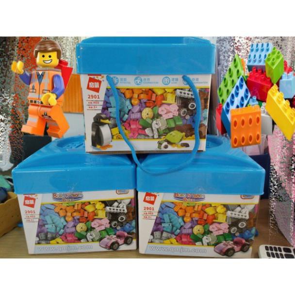 Hộp Lego xanh 460 chi tiết (shop uy tín)