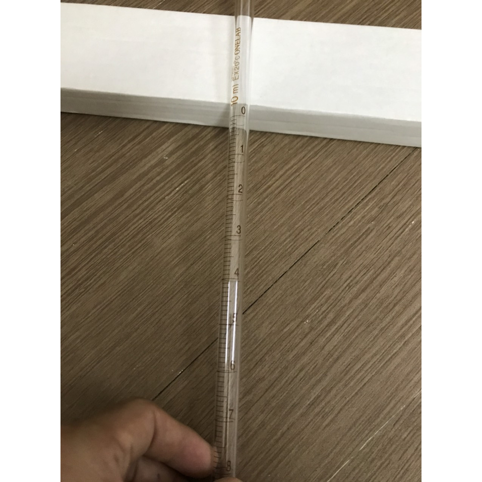 Pipette thủy tinh 1ml, 2ml, 5ml, 10ml