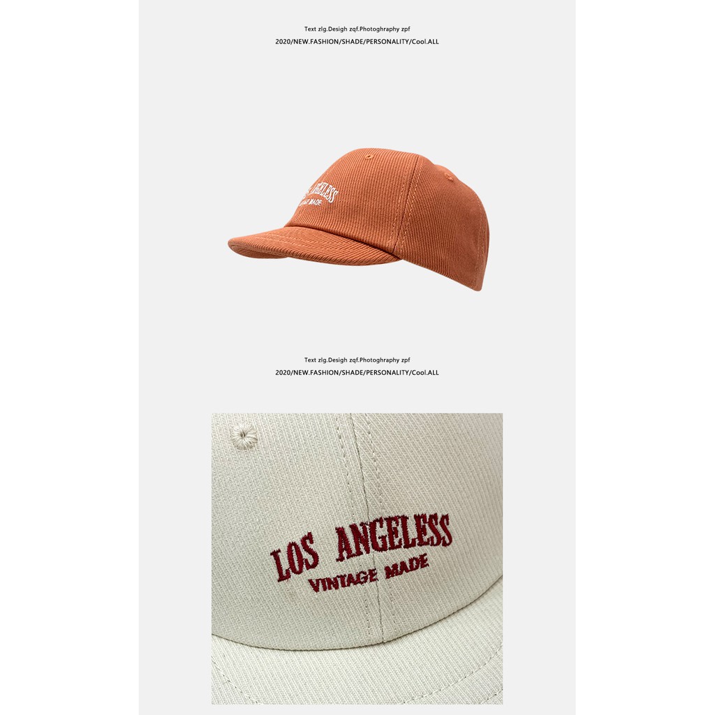 Mũ Hip-hop Nữ Vành Ngắn Mũ Lưỡi Trai Vành Ngắn Phong Cách Retro Thời Trang Xuân Hè Cá Tính Cho Nữ