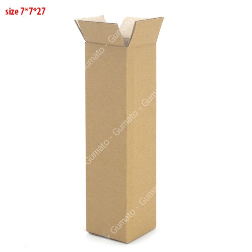 Hộp giấy P5 size 7x7x27 cm, thùng carton gói hàng Everest