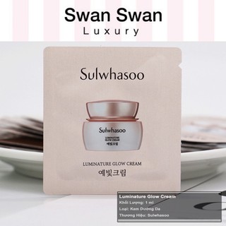 Gói Kem Dưỡng Da Glow Cream Sulwhasoo Mẫu Thử