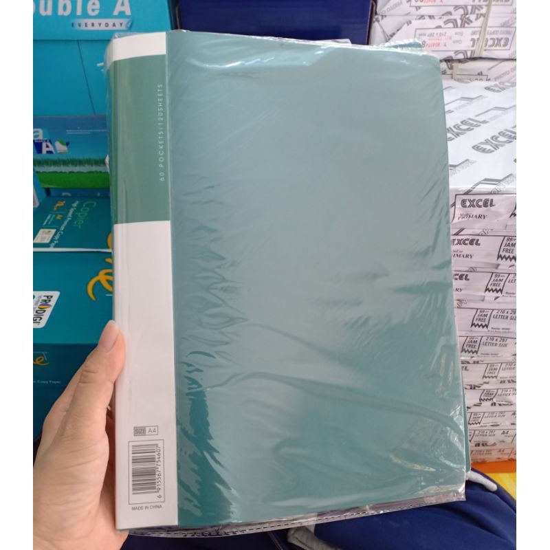 [GIÁ SỐC]-Bìa 20 Lá/40 Lá/ 60 Lá/ 80 Lá/100 Lá-File Nhựa Tốt-Độ Dẻo Cao[Mua Ngay có Quà]