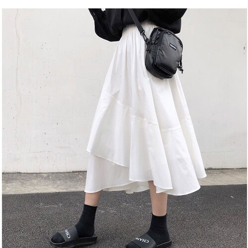 Chân váy tầng ulzzang dáng dài dày dặn có lót trong (ảnh thật) | BigBuy360 - bigbuy360.vn