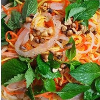 GỎI SỨA XOÀI XANH
