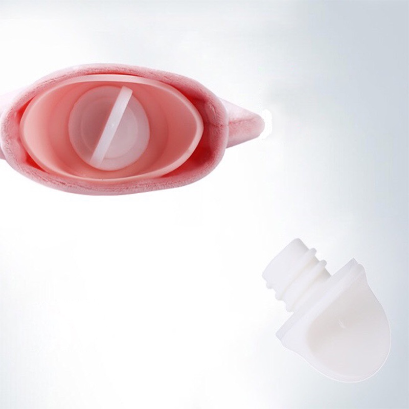 Túi chườm nóng lạnh, túi chườm bụng đa năng vải nhung cao cấp dễ sử dụng dung tích 500ml-1000ml