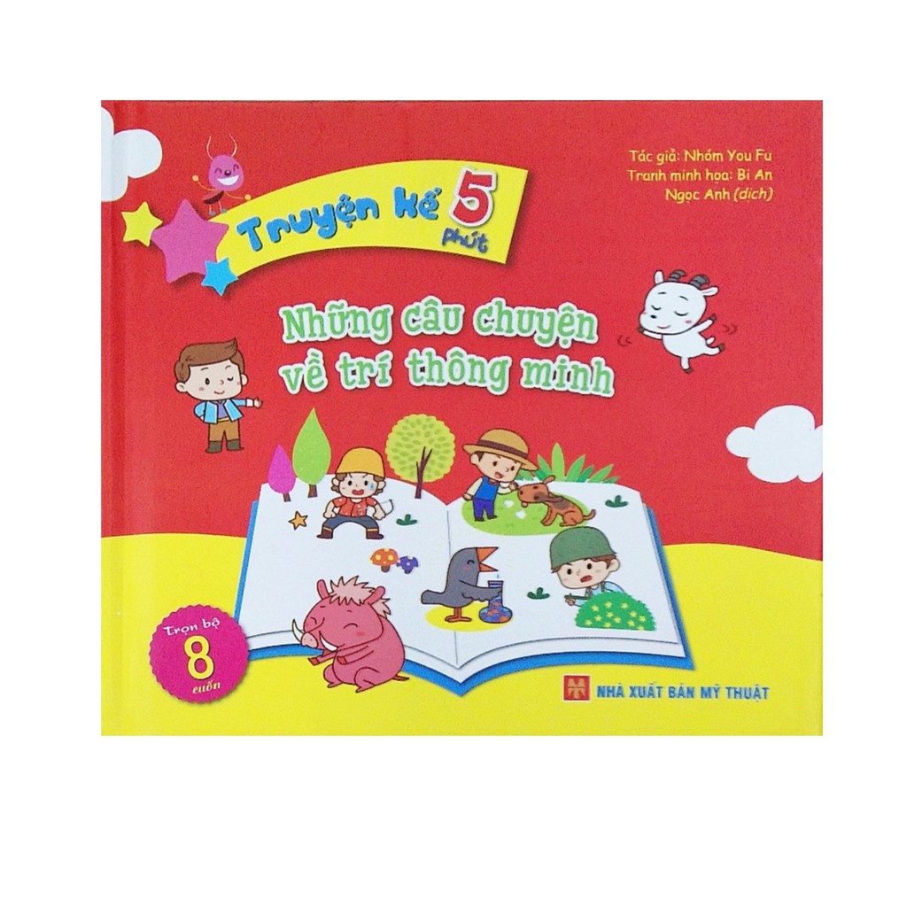 Sách - Truyện kể 5 phút những câu chuyện về trí thông minh