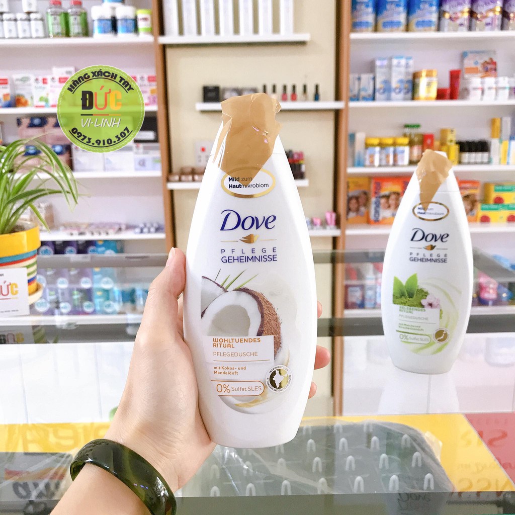 SỮA TẮM DƯỠNG DA DOVE ĐỨC - 250ML