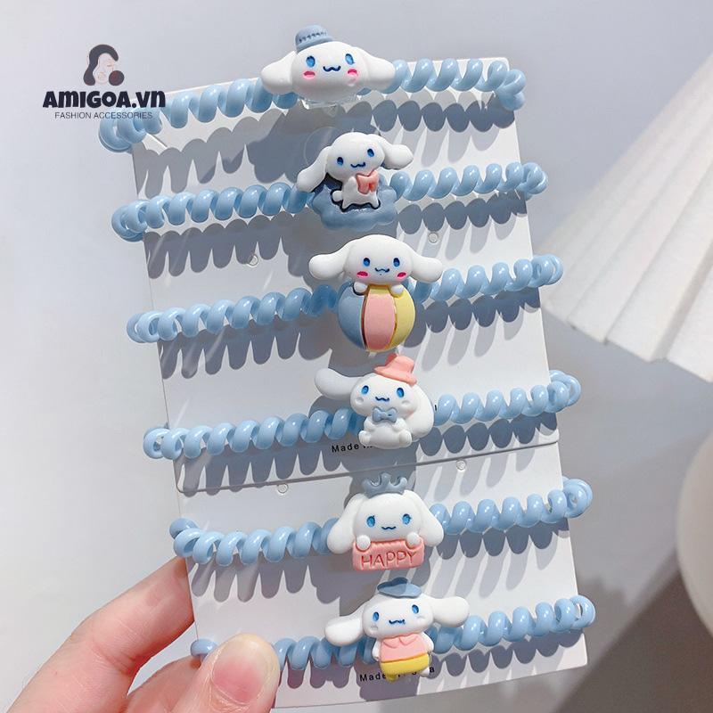 ✨✨Dây Buộc Tóc Cao Su Kiểu Dáng Hoạt Hình Xinh Xắn Cho Nữ