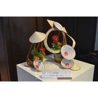 Nón lá mini trang trí dùng trong hội thi