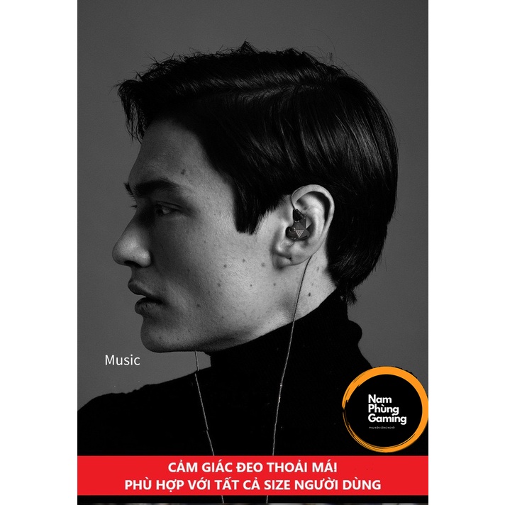 Tai Nghe Nhét Tai Gaming QKZ CK9 TỐI ƯU TIẾNG CHÂN TIẾNG SÚNG GAME PUBG. FREE FIRE, LQ CHO CÁC GAME THỦ!