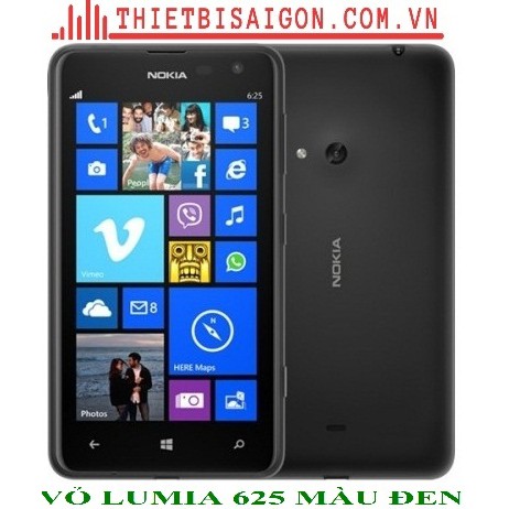 NẮP LƯNG LUMIA 625 MÀU ĐEN