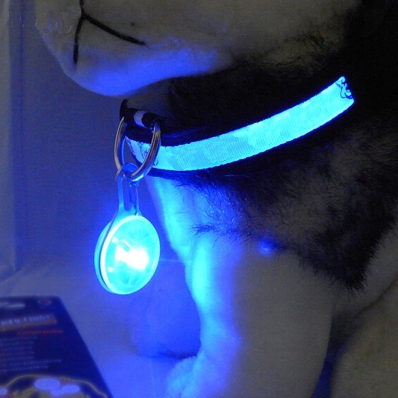 Mặt Dây Chuyền Có Đèn Led Phát Sáng Độc Đáo Cho Thú Cưng