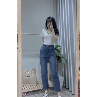 QUẦN BÒ ỐNG ĐỨNG, SUÔNG (ẢNH THẬT SHOP CHỤP)