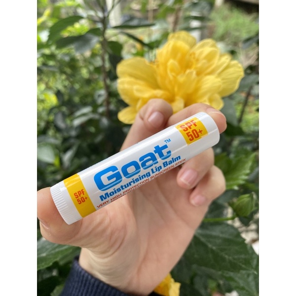 Son dưỡng môi chống nắng SPF50 Goat moisturizing lip balm 5g