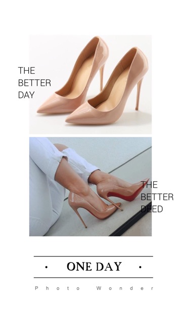 Giày cao gót bít mũi màu da đủ chiều cao