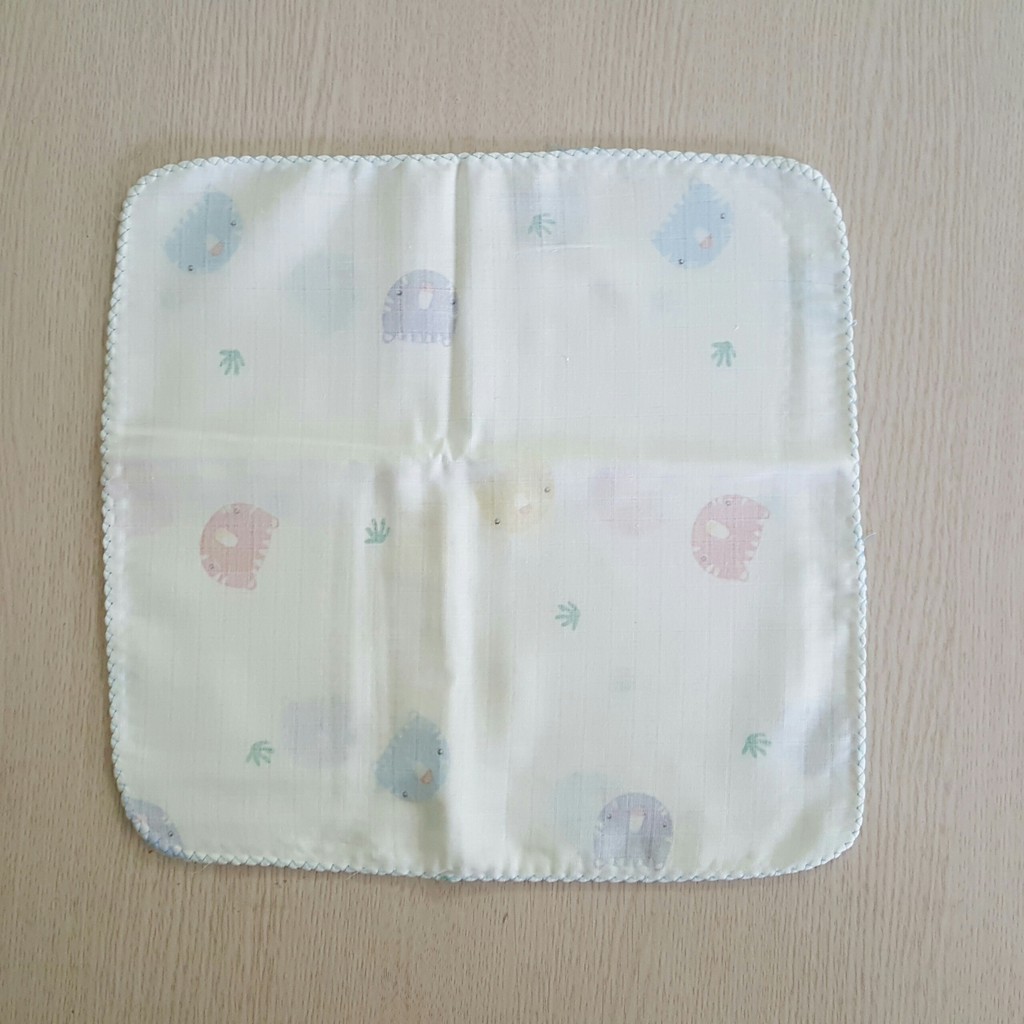 Túi 10 khăn sữa sợi tre Aden & Anais in hình cho bé loại đẹp 32 x 32cm