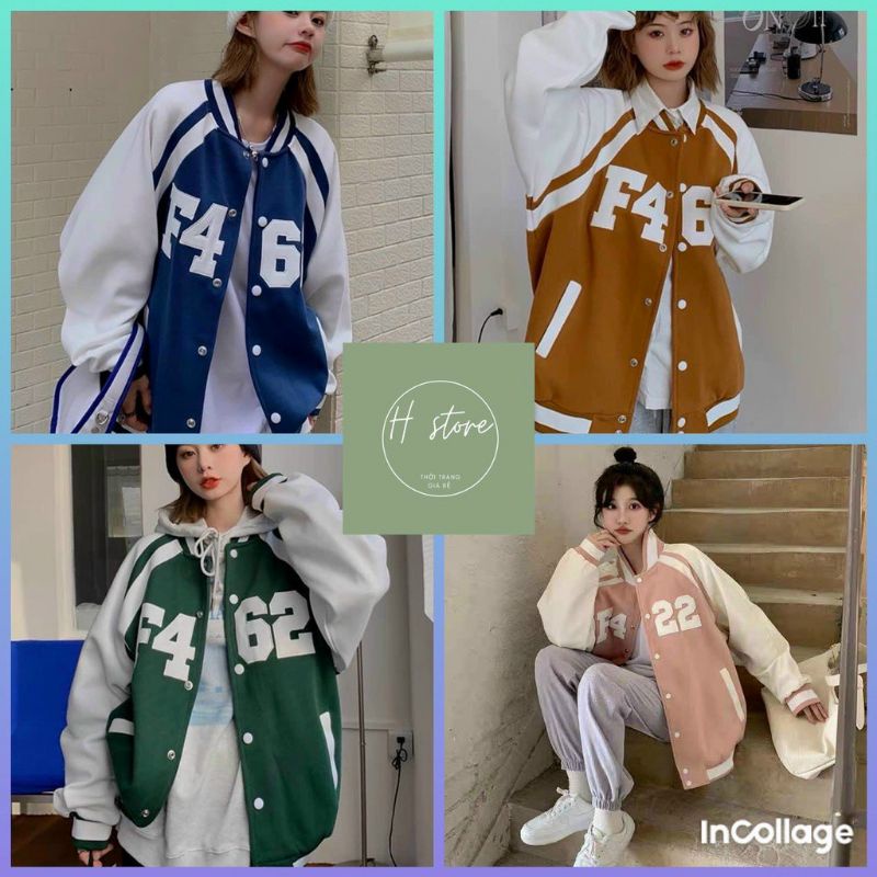 KHOÁC BOMBER QUẢNG CHÂU DA LỘN F4 - 26