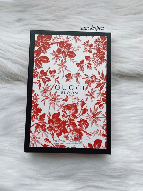 💯 SET NƯỚC HOA LĂN GUCCI BLOOM EAU DE PARFUM FOR HER 7.4ml * 3 ỐNG 💯