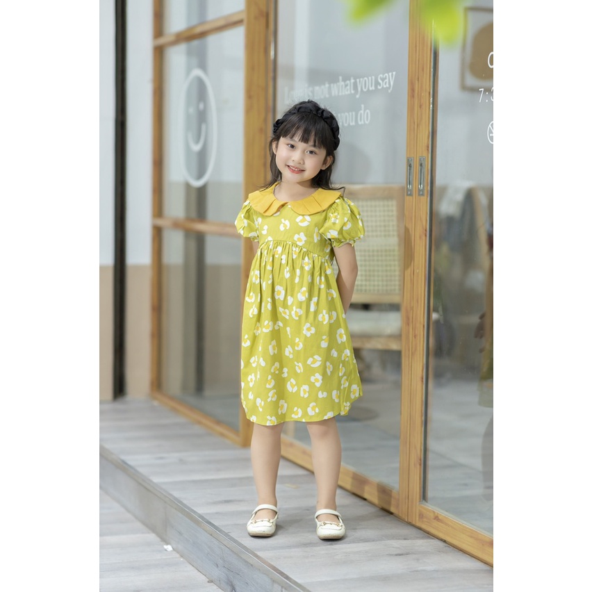 Đầm cho bé gái  - Babystore88 - váy công chúa bé gái hàng thiết kế 1 2 3 4 5 6 7 8 9 10 11 12 tuổi V25