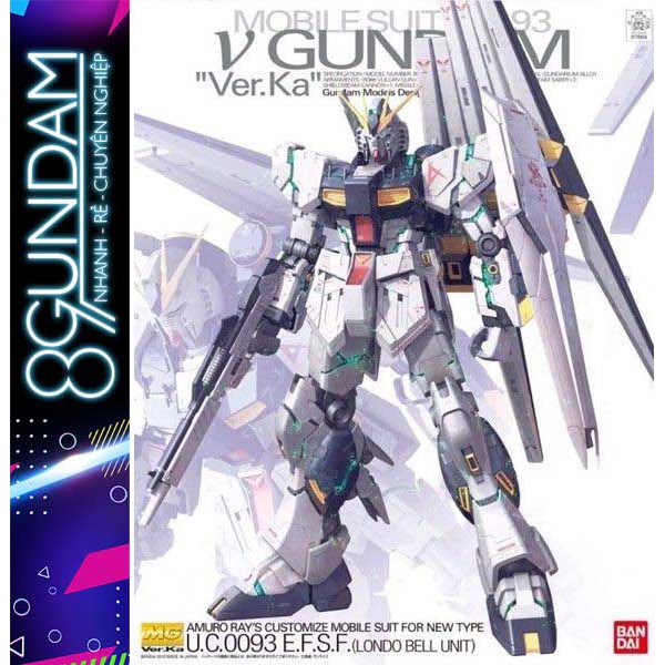 Mô Hình Lắp Ráp Gundam MG RX-93 Nu ver.Ka