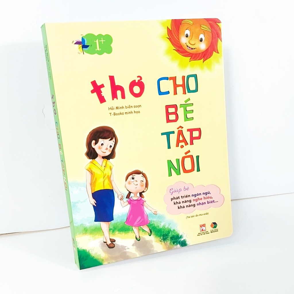 Sách - Thơ cho bé tập nói (dành cho bé 1+)