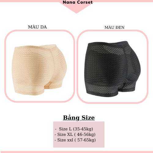 Quần độn mông hông thông hơi cao cấp 6203