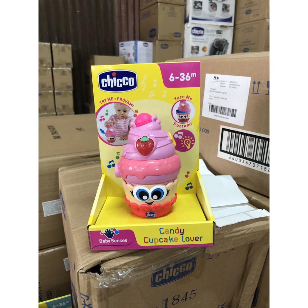 Đồ chơi bánh kem phát nhạc Chicco