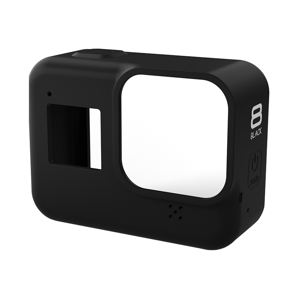 Kính Cường Lực Silicone Bảo Vệ Ống Kính Máy Ảnh GoPro Hero 8 Go Pro 8