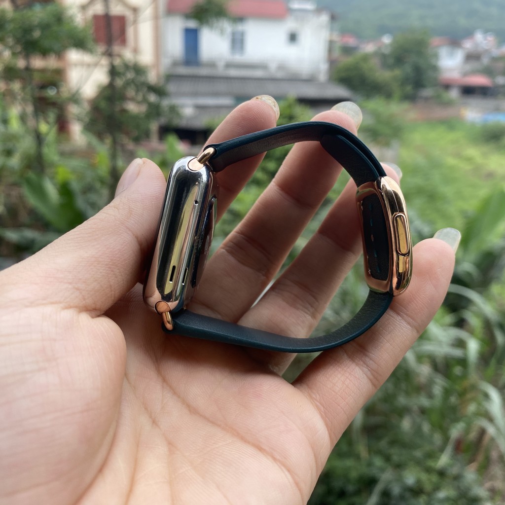 Apple Watch Modern Buckle 38mm | 40 mm – Dây Da Apple Watch nam châm hiện đại