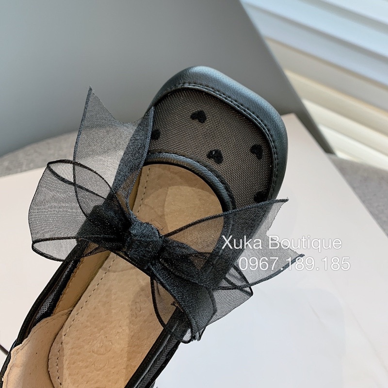 Giày Búp Bê Cao Cấp Bé Gái - Giày Nơ Công chúa Hàn Quốc Siêu mềm siêu nhẹ [Ảnh, Video thật]