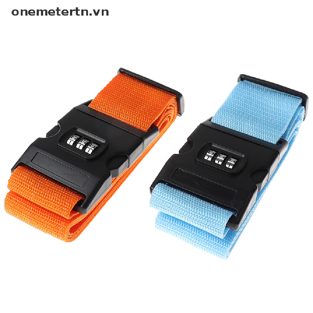 Onemetertn 1 Dây Đai Khóa Vali Du Lịch Bằng Nylon Bền Bỉ